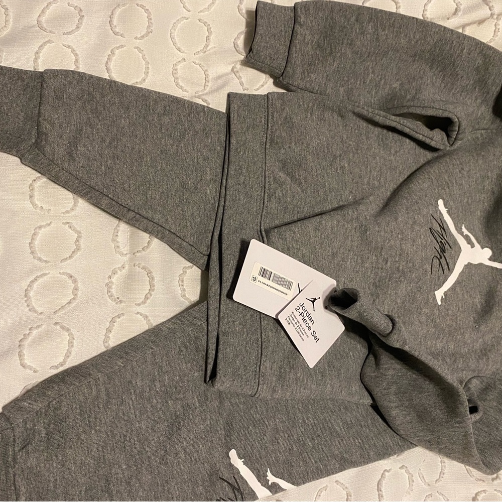 Jordan Kids Gray Sweatpants & Joggers